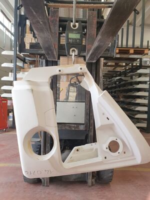 OEM ODM Fiberglass Composite RTM Bus Interior Exterior Parts