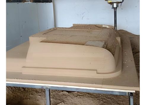 CNC полиуретановая доска МОЛД/ настраиваемая FRP МОЛД гель покрытие поверхности краски