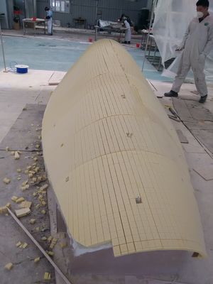 CNC полиуретановая доска МОЛД/ настраиваемая FRP МОЛД гель покрытие поверхности краски