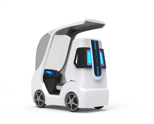 корпус из стеклопластика для автономного транспортного средства / наружный корпус из стеклопластика для самоуправляемого автомобиля