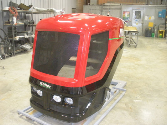 20-25days Leadtime Fiberglass Tractor Parts with Hand Lay Up Technology and Strong Tensile Strength