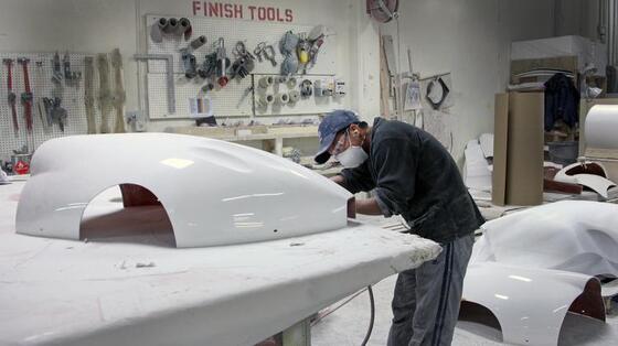 Lightweight Glass fiber reinforced plastic body shell in multiple color options designed for enhanced strength and corrosion resistance