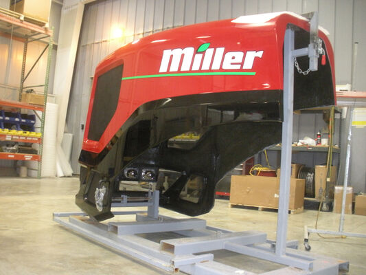 Различные спецификации покрытия частей корпуса FRP грузовика индивидуальные конструкции, подходящие для нескольких моделей и приложений грузовиков