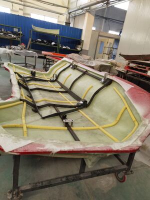 Контейнер для грузовиков из полиэтиленового волокна, укрепленный корпусом из ПФР, с прочными частями крышки, подходящими для обеспечения безопасности грузов и логистики