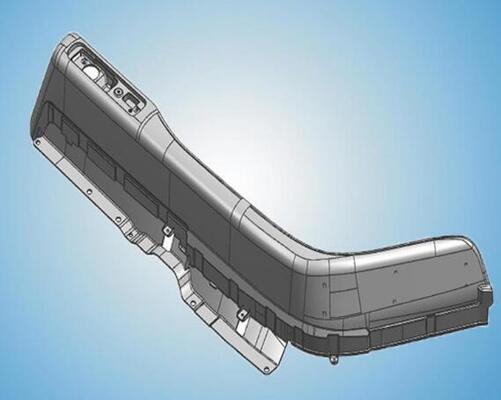 Специализированные комплекты автомобильного кузова из СМК ФРП Фендерный воздушный дефлектор Легкий автомобильный экстериор