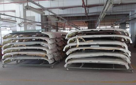 Высокопрочный бампер автобуса из стеклопластика SMC, корпус аккумулятора, наружная часть кузова из стеклопластика